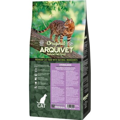 Arquivet-Original - Steriliserad kattmat - Kyckling och ris - 1,5 kg Arquivet-Original - Steriliserad kattmat - Kyckling och ris - 1,5 kg