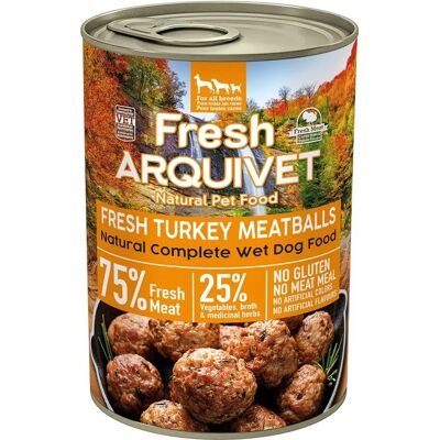 Arquivet Truthahn-Bällchen - Hundefutter - 400g Arquivet Truthahn-Bällchen - Hundefutter - 400g