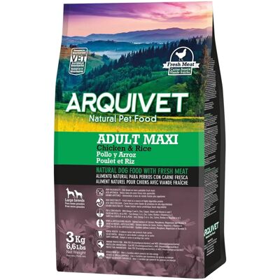 Nourriture pour chiens adultes grande race - Poulet & Riz Nourriture pour chiens adultes grande race - Poulet & Riz