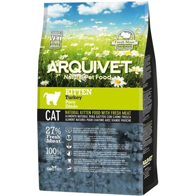 Nourriture pour chatons Turquie Arquivet 1.5kg - Croquettes - Publicité Nourriture pour chatons Turquie Arquivet 1.5kg - Croquettes - Publicité