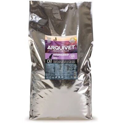 Arquivet Putenfutter für Katzen - Sterilisiert, 10kg Arquivet Putenfutter für Katzen - Sterilisiert, 10kg