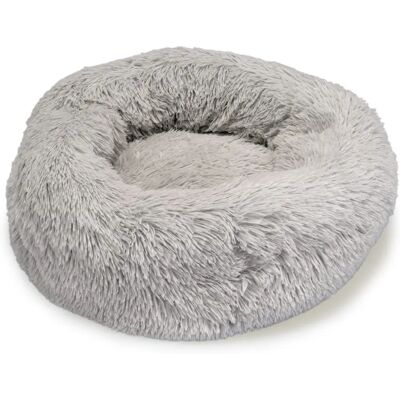 Lit Rond Doux pour Chiens Arquivet 70cm - Support et Confort - Publicité Lit Rond Doux pour Chiens Arquivet 70cm - Support et Confort - Publicité