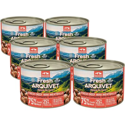 Arquivet Mini Rindfleischbällchen - Tierfutter Arquivet Mini Rindfleischbällchen - Tierfutter