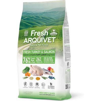 Arquivet Welpenfutter - Frischer Truthahn Lachs 10kg Arquivet Welpenfutter - Frischer Truthahn Lachs 10kg