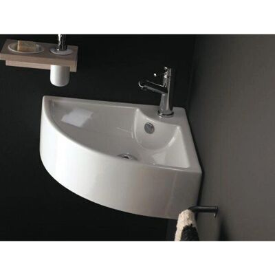 Lavabo Oporto Esquinero de Bathco - Lavabo de Cerámica Lavabo Oporto Esquinero de Bathco - Lavabo de Cerámica
