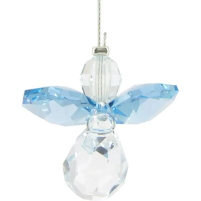 Ange Protecteur en Cristal Transparent Tierra Zen - Énergie de Protection - Publicité Ange Protecteur en Cristal Transparent Tierra Zen - Énergie de Protection - Publicité