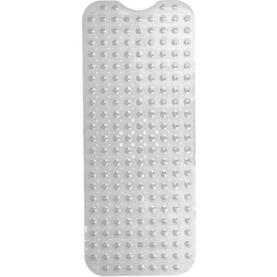Exma Transparente PVC Duschmatte - 100x40cm - Rutschfest Exma Transparente PVC Duschmatte - 100x40cm - Rutschfest