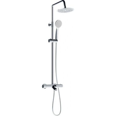 Columna de ducha termostática Källa Ergros - Acabado cromado moderno Columna de ducha termostática Källa Ergros - Acabado cromado moderno