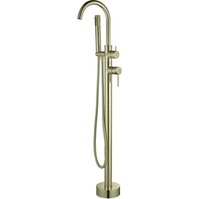 Källa - Mezclador de bañera - Acabado oro cepillado - Serie Externa Källa - Mezclador de bañera - Acabado oro cepillado - Serie Externa