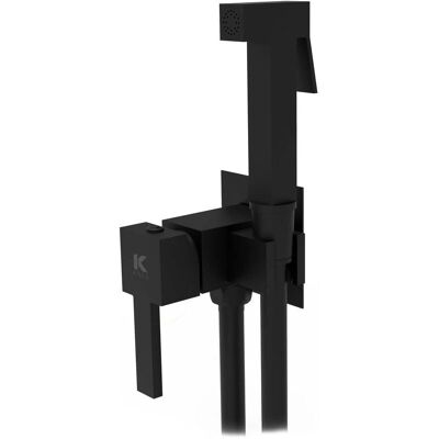 Mezclador higiénico compacto Skara negro mate - bidet/WC - Källa Mezclador higiénico compacto Skara negro mate - bidet/WC - Källa
