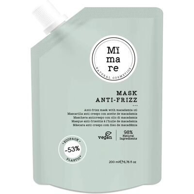 Mimare Macadamia Anti-Frizz Haarmasker - Haarmasker Mimare Macadamia Anti-Frizz Haarmasker - Haarmasker