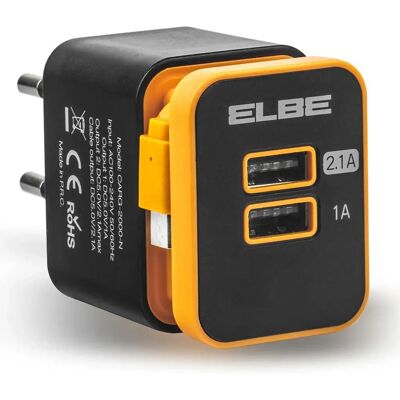 Chargeur Mobile Elbe Carg-2000-N - Smartphone, Tablette, USB Chargeur Mobile Elbe Carg-2000-N - Smartphone, Tablette, USB