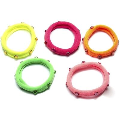 Inca Marca Banda de Goma con Piedras Multicolor - Papelería y Manualidades Inca Marca Banda de Goma con Piedras Multicolor - Papelería y Manualidades