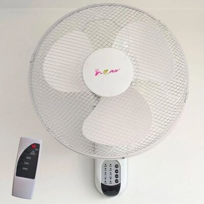 F-bright - Ventilador de pared - Oscilante, 45W, Ø40cm F-bright - Ventilador de pared - Oscilante, 45W, Ø40cm