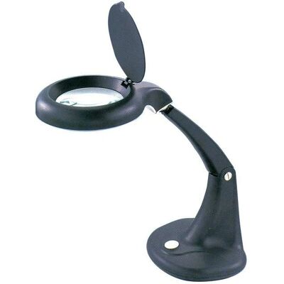 F-BRIGHT Flexo Profesional con Lupa Aumento 3x /12x - Lámpara de mesa con lupa F-BRIGHT Flexo Profesional con Lupa Aumento 3x /12x - Lámpara de mesa con lupa