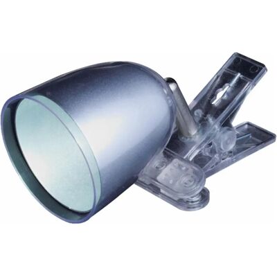 F-BRIGHT Electrobilsa - Piccola lampada LED con pinza - 3W - 6400K - Argento F-BRIGHT Electrobilsa - Piccola lampada LED con pinza - 3W - 6400K - Argento