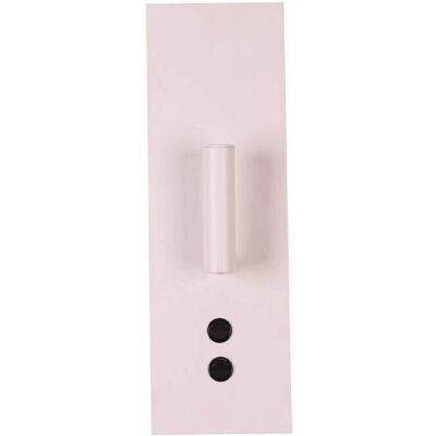 Electrobilsa Lámpara de pared LED - Brillo ajustable, Luz blanca cálida, Diseño rectangular Electrobilsa Lámpara de pared LED - Brillo ajustable, Luz blanca cálida, Diseño rectangular