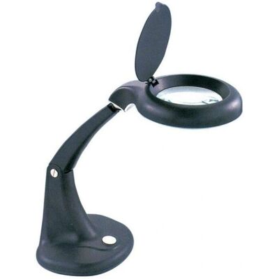 F-Bright Lámpara de Escritorio con Lupa Profesional - LED, 3x/12x, 4W, Negro F-Bright Lámpara de Escritorio con Lupa Profesional - LED, 3x/12x, 4W, Negro