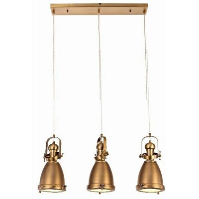 Electrobilsa - E27 3L Rame - Rame - 3-Soffitti - Lampada a sospensione Electrobilsa - E27 3L Rame - Rame - 3-Soffitti - Lampada a sospensione