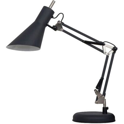 F-BRIGHT Lámpara de Mesa Industrial Negra - Lámpara de Mesa F-BRIGHT Lámpara de Mesa Industrial Negra - Lámpara de Mesa
