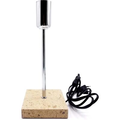 Lampada da Tavolo F-Bright Base in Marmo - Stile Vintage E27 Lampada da Tavolo F-Bright Base in Marmo - Stile Vintage E27