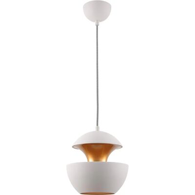 F-BRIGHT Lámpara de Techo Moderna Blanco-Dorado - Lámpara de Techo F-BRIGHT Lámpara de Techo Moderna Blanco-Dorado - Lámpara de Techo