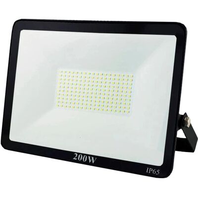 Electrobilsa proyector led extraplano - 200W, 4000K, negro - IP65 exterior Electrobilsa proyector led extraplano - 200W, 4000K, negro - IP65 exterior
