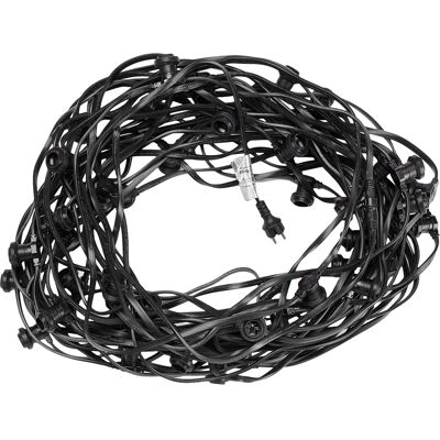 Luces de cuerda ELECTROBILSA - E27 - Exterior impermeable 50m Luces de cuerda ELECTROBILSA - E27 - Exterior impermeable 50m