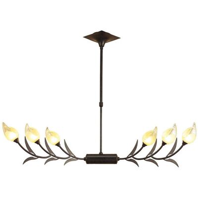 Inspired Lighting Holland Telescopic Linear Pendant Line 6 Light G9 - Brown, Black Oxide Inspired Lighting Holland Telescopic Linear Pendant Line 6 Light G9 - Brown, Black Oxide