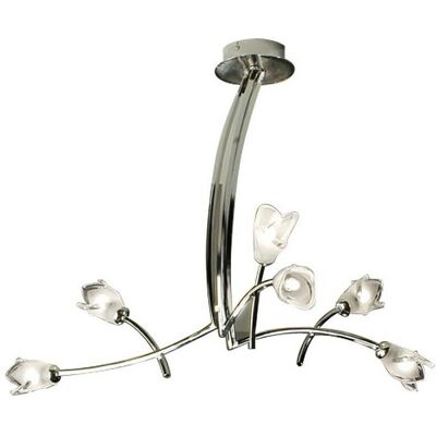 Inspired Lighting Pietra Pendant 3 Arm 6 Light G9 - Pendant Light Inspired Lighting Pietra Pendant 3 Arm 6 Light G9 - Pendant Light