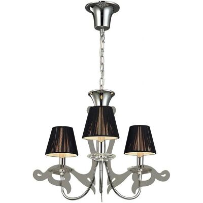 Inspired Lighting Acanto Pendant Round 3 Light E14 - Pendant Light Inspired Lighting Acanto Pendant Round 3 Light E14 - Pendant Light