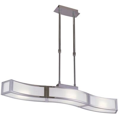 Inspired Lighting Duna E27 Linear Pendant 3 Light - Pendant Light Inspired Lighting Duna E27 Linear Pendant 3 Light - Pendant Light