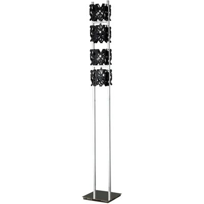Inspired Lighting Fusion Tokio 4-Light G9 Floor Lamp - Black/Chrome Inspired Lighting Fusion Tokio 4-Light G9 Floor Lamp - Black/Chrome