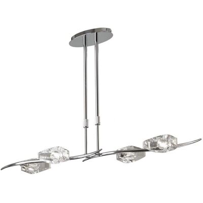 Inspired Lighting Eclipse Telescopic 4 Light G9 Bar - Ceiling Pendant Inspired Lighting Eclipse Telescopic 4 Light G9 Bar - Ceiling Pendant
