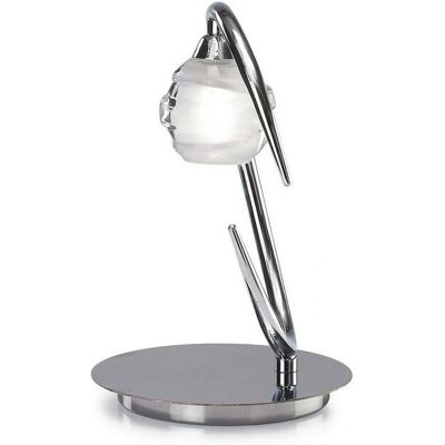 Inspired Lighting M1807 Loop Polished Chrome Table Lamp Inspired Lighting M1807 Loop Polished Chrome Table Lamp