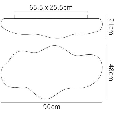 Iluminación Inspirada Eos Techo 6 Luces IP44 Blanco Iluminación Inspirada Eos Techo 6 Luces IP44 Blanco