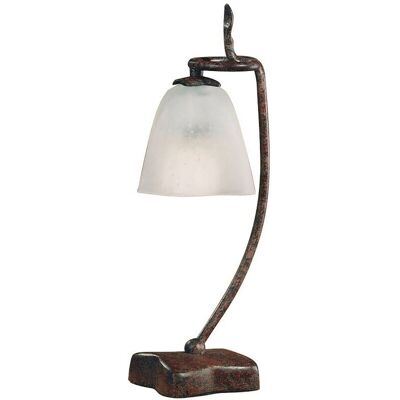 Inspired Lighting Oberture Table Lamp - Brown/Black Oxide - 28cm Inspired Lighting Oberture Table Lamp - Brown/Black Oxide - 28cm