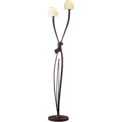 Inspired Lighting Inspired Mantra - Brown/Black Oxide Floor Lamp 2 Light E14 Inspired Lighting Inspired Mantra - Brown/Black Oxide Floor Lamp 2 Light E14