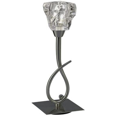 Inspired Lighting Iku - Table Lamp - Single Light G9 - Satin Nickel - Table Lamp Inspired Lighting Iku - Table Lamp - Single Light G9 - Satin Nickel - Table Lamp