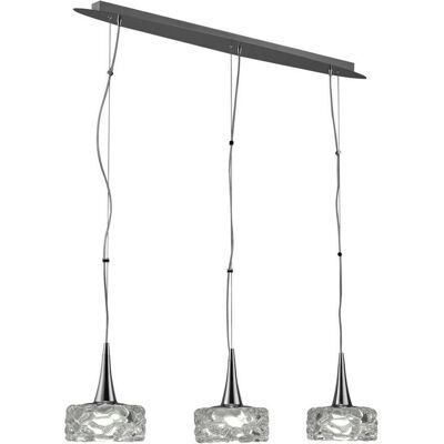 Inspired Lighting Inspired Mantra - O2 - Ceiling Pendant 3 Light E27 Line Large - Ceiling Pendant Inspired Lighting Inspired Mantra - O2 - Ceiling Pendant 3 Light E27 Line Large - Ceiling Pendant