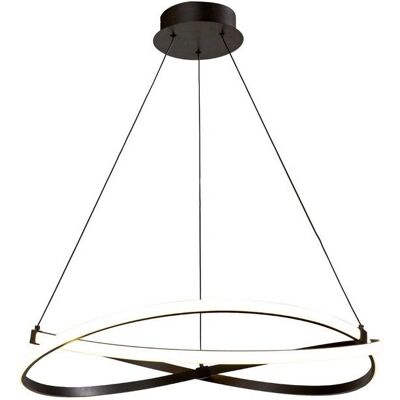 Inspired Lighting Mantra - Infinity Oxide Marron - Suspension LED 42W 2800K - Publicité Inspired Lighting Mantra - Infinity Oxide Marron - Suspension LED 42W 2800K - Publicité