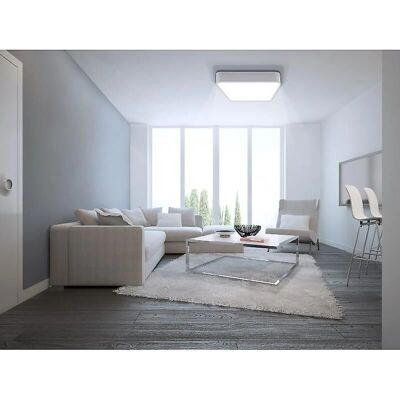Inspired Lighting Inspired Mantra Fusion Cumbuco - Ceiling Light - 40cm Square - 2100lm - White Inspired Lighting Inspired Mantra Fusion Cumbuco - Ceiling Light - 40cm Square - 2100lm - White