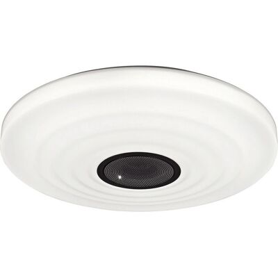 Inspired Lighting Ondas 60W LED Tunable White - Flush Fitting - Bluetooth Speaker Inspired Lighting Ondas 60W LED Tunable White - Flush Fitting - Bluetooth Speaker