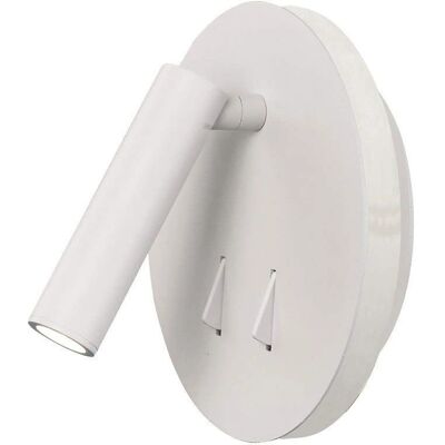 Luz de Pared y Lectura Fusion Inspired Lighting - Blanco - Luz de Pared + Luz de Lectura Luz de Pared y Lectura Fusion Inspired Lighting - Blanco - Luz de Pared + Luz de Lectura