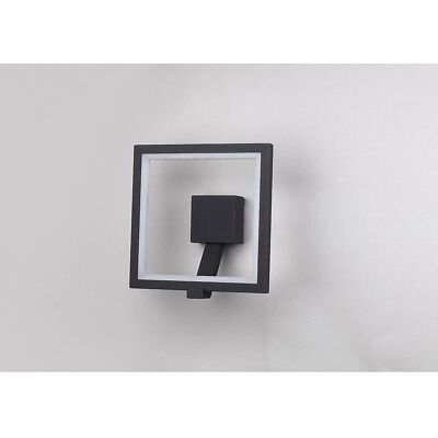 Inspired Lighting Rodas Wall Lamp - 9.5W LED, 3000K, Anthracite - Wall Light Inspired Lighting Rodas Wall Lamp - 9.5W LED, 3000K, Anthracite - Wall Light