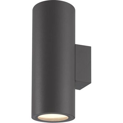 Lámpara de Pared Volcano de Inspired Lighting - Grafito - IP54 - 2 x E27 Lámpara de Pared Volcano de Inspired Lighting - Grafito - IP54 - 2 x E27