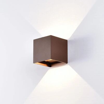Lámpara de pared Davos - Inspired Lighting, 2x6W LED, 3000K, Marrón óxido Lámpara de pared Davos - Inspired Lighting, 2x6W LED, 3000K, Marrón óxido