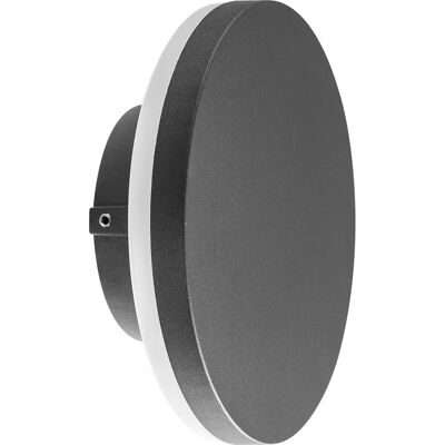 Inspired Lighting Inspirat Mantra Bora Lámpara de pared redonda - Luz LED - 9.6W - IP54 - Antracita Inspired Lighting Inspirat Mantra Bora Lámpara de pared redonda - Luz LED - 9.6W - IP54 - Antracita