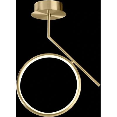 Inspired Lighting Olimpia Ceiling - 20W LED, Satin Gold, 3000K Inspired Lighting Olimpia Ceiling - 20W LED, Satin Gold, 3000K