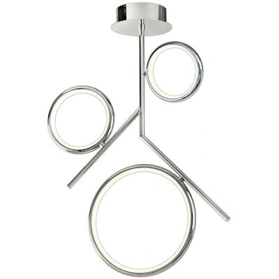 Inspired Lighting Olimpia CH Ceiling - 36W LED, Chrome - Ceiling Light Inspired Lighting Olimpia CH Ceiling - 36W LED, Chrome - Ceiling Light
